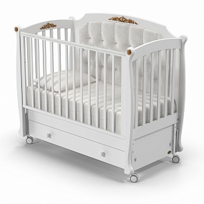 Детская кровать Nuovita Furore Swing продольный, цвет - Bianco/Белый (Nuovita, FURS_146)